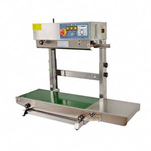 Máquina Selladora de Banda Continua Automática Vertical de Acero Inoxidable para Bolsas de Aluminio con Impresión de Fecha - Product Image 2