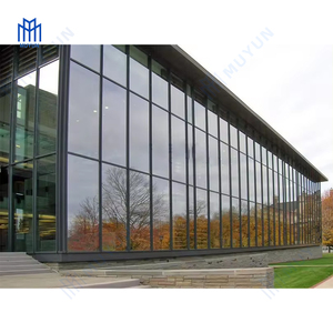 Perfiles de ventanas de pared de cortina de aluminio con rotura térmica, relleno de gas argón para una envoltura de construcción energéticamente eficiente - Product Image 1