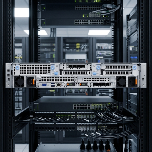 PowerEdge R7715 8SFF  Single AMD EPYC 9005 Series 2U Rack Server for  Virtualization, AI Workloads