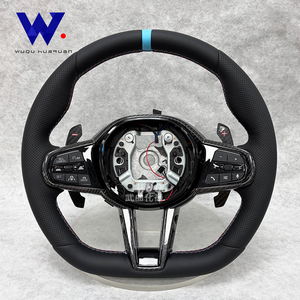 Volant en fibre de carbone pour <span class=keywords><strong>Toyota</strong></span> <span class=keywords><strong>Supra</strong></span> A90 <span class=keywords><strong>Supra</strong></span> GR MK4 MK5 MK6 BMW CS G20 G30 E90 M1 M2 M3 M4 M5 M6 F10 F30 – Fixation sécurisée - Product Image 1