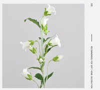 Rambut Buatan Seperti Bunga Lonceng Batang Panjang Lily of the Valley Dekorasi Rumah