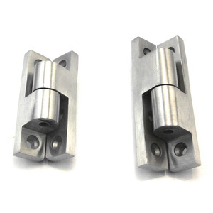 Charnière latérale en acier inoxydable Cl231, montage en surface à 2 trous pour portes d'armoires, design minimaliste, antirouille - Product Image 1