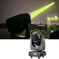 Luz de haz impermeable para exteriores de 350W/380W, iluminación láser móvil para espectáculos de luces en edificios emblemáticos y escenarios.