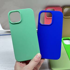 Coque en silicone pour téléphone portable LOGO personnalisé housse anti-poussière pour iphone 14 15 16 Pro Max - Product Image 6