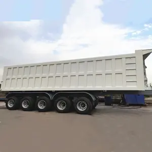 Kohlentransport in der Mongolei 150 Tonnen Semi-Auflieger-Lkw
