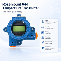 Transmitter Suhu Akurasi Tinggi Rosemount 644 4-20mA HART dengan Layar LCD
