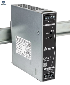 Alimentation électrique sur rail DIN AC DC DRL-24V120W1EN DRL-24V240W1EN 120W 240W 24V DC pour système de contrôle industriel à haute efficacité - Product Image 1
