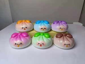 Nuevo Juguete Blandito de PU con Forma de Dumpling, Suave, Lindo, de Rebote Lento, Terapéutico, para Aliviar el Estrés, Portátil, para Uso en Oficina - Product Image 5