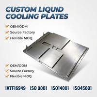 Servicio de Fabricación de Placas de Refrigeración Líquida Personalizadas OEM Basado en Dibujo para Gestión Térmica de Paquetes de Baterías de Vehículos Eléctricos