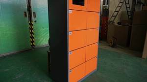 Casillero Electrónico Inteligente y Automático Moderno para Entrega de Paquetes, para Centros Comerciales, Supermercados, Hoteles, Talleres, Apartamentos, Parques, Hospitales, de Acero - Product Image 4
