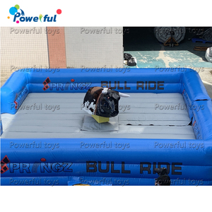 Jeu de sport d'intérieur en plein air rodéo gonflable Bull Amusement Park Ride gonflable mécanique Bull Ride - Product Image 2