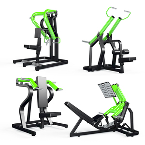 Commerciële Gym Stalen Apparatuur Met Plaatbelaste Krachttrainingsmachine Voor Bodybuilding-Armen - Product Image 1