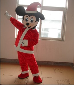 Funtoys Christmas <span class=keywords><strong>Mickey</strong></span> Mascot Costume per adulti Cartoon Animal Cosplay per carnevale festa di natale celebrazione pubblicità - Product Image 3