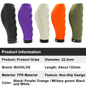 Puños de Bicicleta de Montaña BUCKLOS con Bloqueo, <span class=keywords><strong>Manillar</strong></span> <span class=keywords><strong>MTB</strong></span>, Puños Cómodos con Amortiguación - Product Image 2