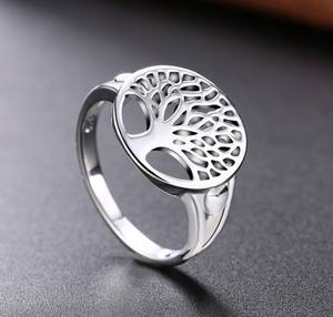 <span class=keywords><strong>Anello</strong></span> Trendy in Argento 925 con <span class=keywords><strong>Albero</strong></span> <span class=keywords><strong>della</strong></span> <span class=keywords><strong>Vita</strong></span>, Gioiello in Lega Traforato per Uomo e Donna, Ideale per Fidanzamento, Feste e Anniversari - Product Image 6