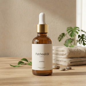 Huile essentielle de patchouli pure naturelle de qualité supérieure avec un parfum terrestre pour l'aromathérapie, le diffuseur, le massage, les soins de la peau et l'utilisation quotidienne - Product Image 1