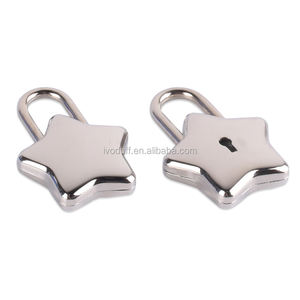 उच्च गुणवत्ता ताला सजावटी स्टार मोड़ ताला के लिए डायरी, प्यारा कुंजी के साथ ताला - Product Image 1