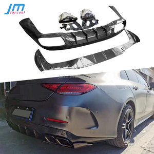 Pendiente de oreja umper para coche, accesorio para iffuser poiler Arbon Iber con xhaust para ercés Enz 257 C300 300 300 350 <span class=keywords><strong>450</strong></span> C53 63 MG 2018 2021- - Product Image 1