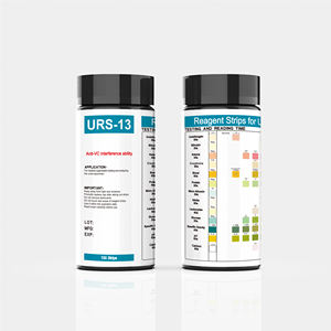 Tiras Reactivas de Análisis de Orina OEM del Fabricante, Tiras Reactivas de Orina con <span class=keywords><strong>13</strong></span> Parámetros CE ISO URS-<span class=keywords><strong>13</strong></span> - Product Image 4