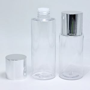 Eco-friendly Empty Skin Care 120ml/ 150ml/180ml Lotion <b>Bottles</b> with Sliver Cap Cosmetic PET Plastic Toner <b>Bottle</b> - Product Image 4