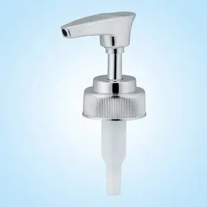 Longan 28/410 Shower Gel Jar Lids Plastic Amber Pump Soap Dispenser White Plastic Lotion Pump Factory In China