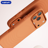 VAWI S085 Casing Ponsel Silikon Cair Berkualitas Tinggi untuk iPhone 17 Pro Max Casing Silikon Magnetik untuk iPhone 17 Pro/Air
