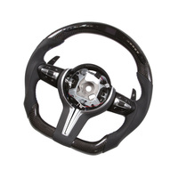 Volant de Sport en Cuir LED en Fibre de Carbone pour BMW E70 X5 E71 X6 E90 E91 E92 E93 E89 Z4 E81 E82 E87 E88