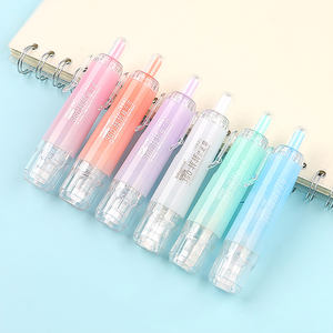 Cinta correctora de rotación de 360 grados de alta capacidad, prensa retráctil duradera suave, suministros escolares de plástico, recarga de <span class=keywords><strong>corrección</strong></span> - Product Image 1