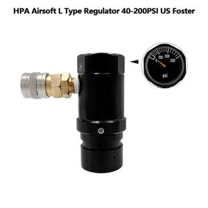 Nuevo Mini Regulador de CO2 HPA SLP con Conector Micro US Foster, Manómetro de 300 PSI, Baja Presión Ajustable de 40-200 PSI para Botella G1/2-14 - Product Image 2