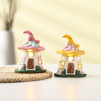 Forest Magic House Umweltfreundliche Keramik-Nachtlampe mit Glanzfinish Kreative Schlafzimmer-Wandleuchte Schneemann-Baum-Form Inspirierend