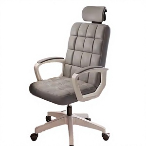 Ergonomic Modern Executive Lift <b>Chair</b> Adjustable Height Swivel Function Iron -Frame Adjustable <b>Armrest</b> Solid Back for <b>Office</b> - Product Image 4