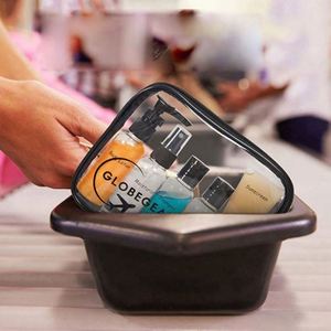 Bolsa de Cosméticos Transparente Impermeable de Viaje con Cierre y Logotipo Personalizado, Organizador de PVC Transparente para la Playa - Product Image 5