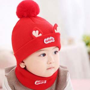 K031 Bonnet et Écharpe Rayés Solides pour Enfants Unisexe Hiver Chaud Bonnet Enfant 100% Polyester Usa Mairun - Product Image 6