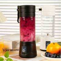 Mini-mixeur électrique portable rechargeable par USB et préparateur de smoothies avec conception anti-fuite pour smoothies aux fruits et légumes en déplacement