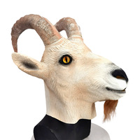 Masque en latex de tomate, masque en latex sexuel, masque en latex pour homme, masque en latex tête de cerf, masque en latex citrouille, masque en latex animal chèvre Halloween