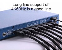 Cable HDTV Coaxial Macho de Alta Calidad con Revestimiento de PVC Chapado en Oro, V2.0, Compatible con OEM, 3D, 4K, 2160P, 1080P, para Computadora, con Certificación CE, Venta al por Mayor de Fábrica
