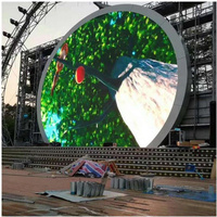 Module souple flexible Decheng, écran LED circulaire sur mesure, écran LED incurvé pour les colonnes de hall de centre commercial, garantie 5 ans