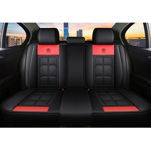 Coussin de siège de voiture universel Marcan, nouveau, entièrement en cuir, 13 pièces avec 2 oreillers, 2 coussins lombaires, accessoires intérieurs de voiture, housse de siège - Product Image 2