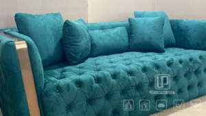 Updecors - Nuevo Tejido de Tela Moderno y Lujoso de Estilo Italiano con Construcción de Madera - Product Image 4