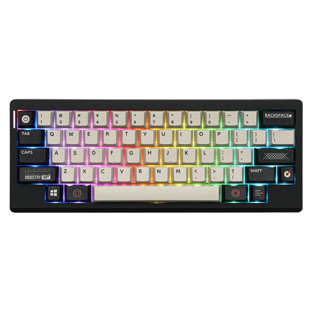 EPOMAKER Hack 59 Mechanical Keyboard 60% Compact Programmable Hot-swap Gasket Mount RGB PBT Keycaps for Coding Win/Mac/Linux