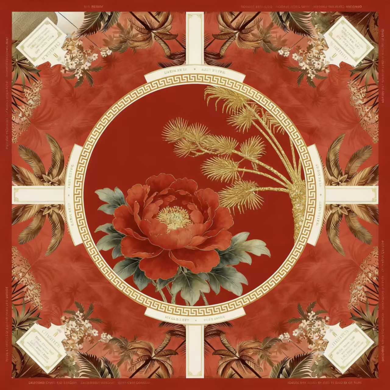 Pivoine rouge