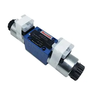 Blince Rexroth ประเภท 4WE-6A-6X/EG24-N9K4 ไฮดรอลิกแกนวาล์วควบคุมโซลินอยวาล์วทิศทาง