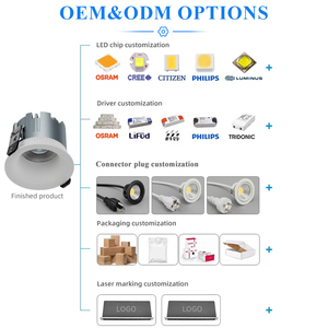 Faretto LED da Incasso a Soffitto di Alta Qualità, 12W, Orientabile, IP65, Dimmerabile, CRI97, <span class=keywords><strong>60</strong></span> - Product Image 3