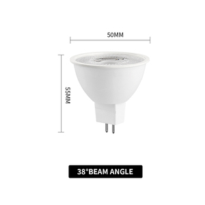 AC/DC 12V-24V Spot <span class=keywords><strong>Foco</strong></span> <span class=keywords><strong>MR16</strong></span> 7W <span class=keywords><strong>Led</strong></span> Spotlight GU5.3 38 grados Blanco cálido Luz de día <span class=keywords><strong>LED</strong></span> Lámpara para decoración del hogar - Product Image 2