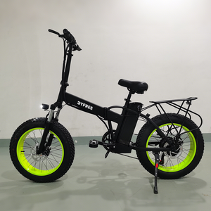 Ebike 20 pouces grandes roues gros pneus amortisseurs avant et arrière pliant électrique motoneige VTT - Product Image 2