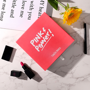 <span class=keywords><strong>Huda</strong></span>-nuevo conjunto de maquillaje y cosméticos, caja con logotipo personalizado, color rojo, envío en una caja - Product Image 2