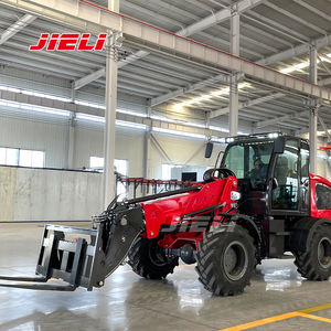 Construcción Farm Mini Frontlader Teleskoplader Radlader Telehandler Telescópico Cargador de ruedas de 2,5 toneladas para la venta - Product Image 4