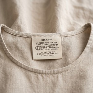 Etiquetas Tejidas de Lujo para Ropa, Etiquetas de Hilo de Algodón Tejidas para Sombreros - Product Image 6
