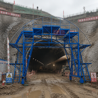 Chariot intelligent 4x4 GaoFei pour pulvérisation et durcissement automatiques, pour la maintenance du béton et le revêtement secondaire des tunnels, certifié ISO, importé de Chine