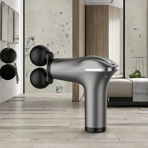 Pistola de Masaje Profesional OEM Inalámbrica de Doble Cabezal, Mini, Eléctrica, para Gimnasio, Relajación Muscular Profunda, para Todo el Cuerpo - Product Image 3